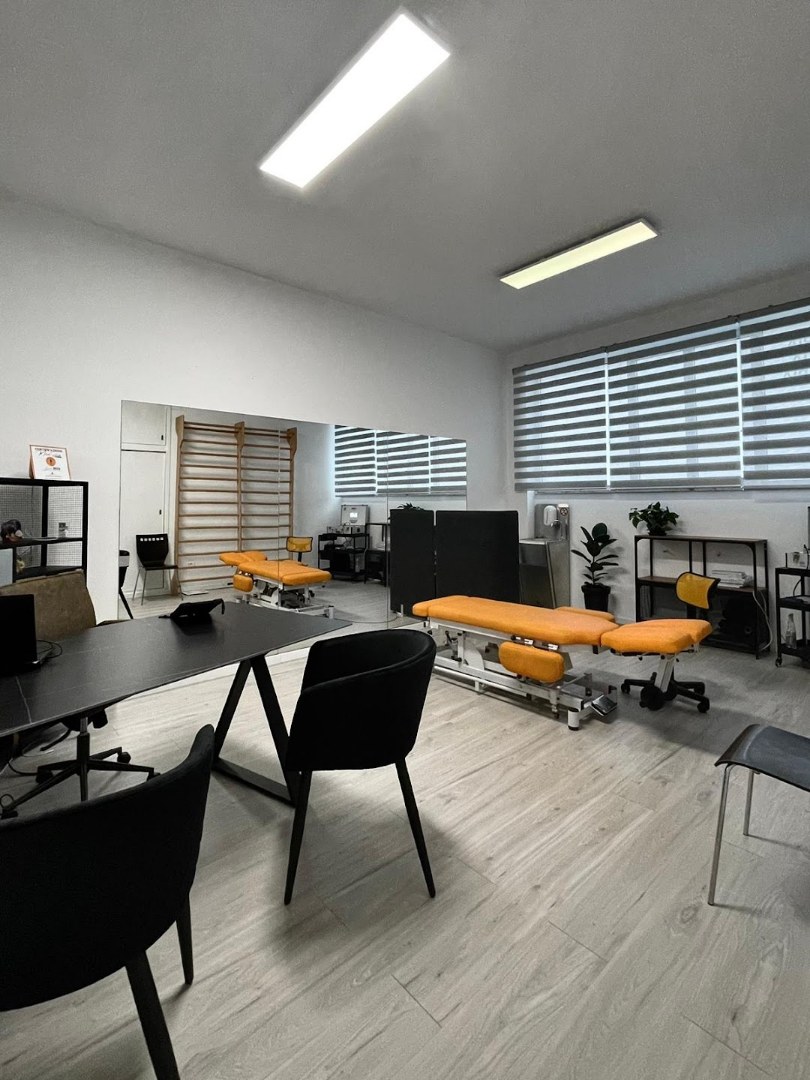 La sala trattamenti dello studio Ápeiron