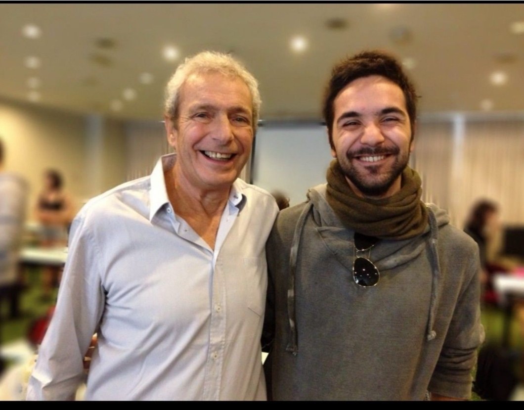 Il Dott. Mennilli con Philippe Souchard alla formazione RPG